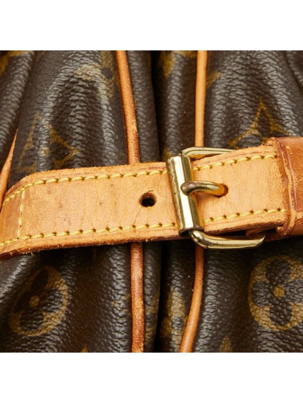 Louis Vuitton Monogram Saumur 30 Crossbody Shoulder Bag Brown Leather 1 - Picture 8 of 10